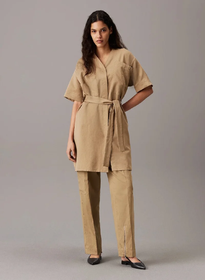 CALVIN KLEIN Relaxed Tailored Cargo Trousers