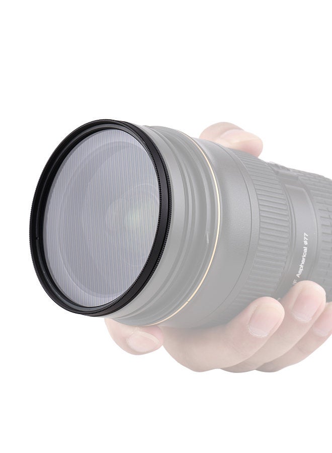 77mm Blue Streak Lens Filter Special Effects Anamorphic Optical Glass Filter for DSLR Cameras  - Image 2