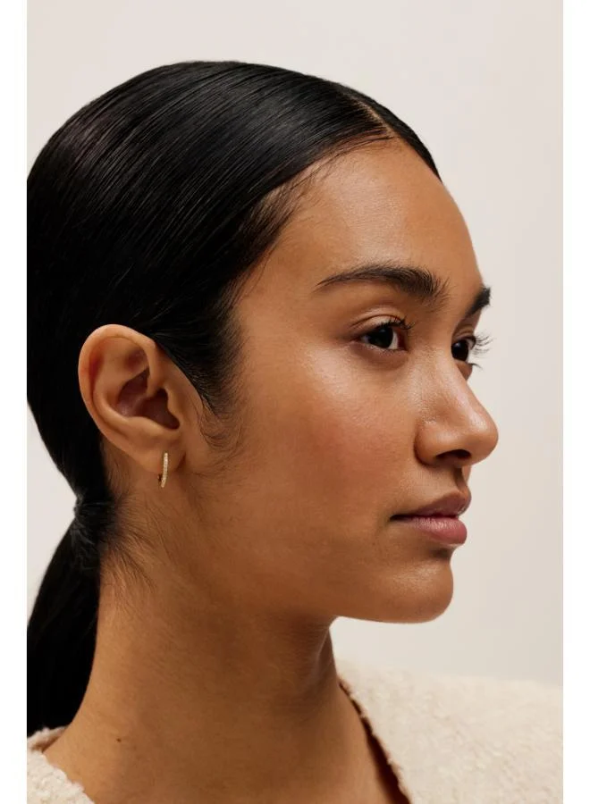 تيد بيكر HEPLIE: Crystal Hoop Earrings
