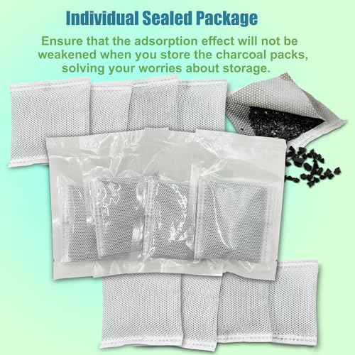 ShuRex 12 Pack Diaper Pail Carbon Filters for Playtex Diaper Genie Complete and Expressions Pail, Charcoal Odor Absorbing Bags for Diaper Genie Diaper Pails with Built-in Odor Controlling Compartment - Image 5