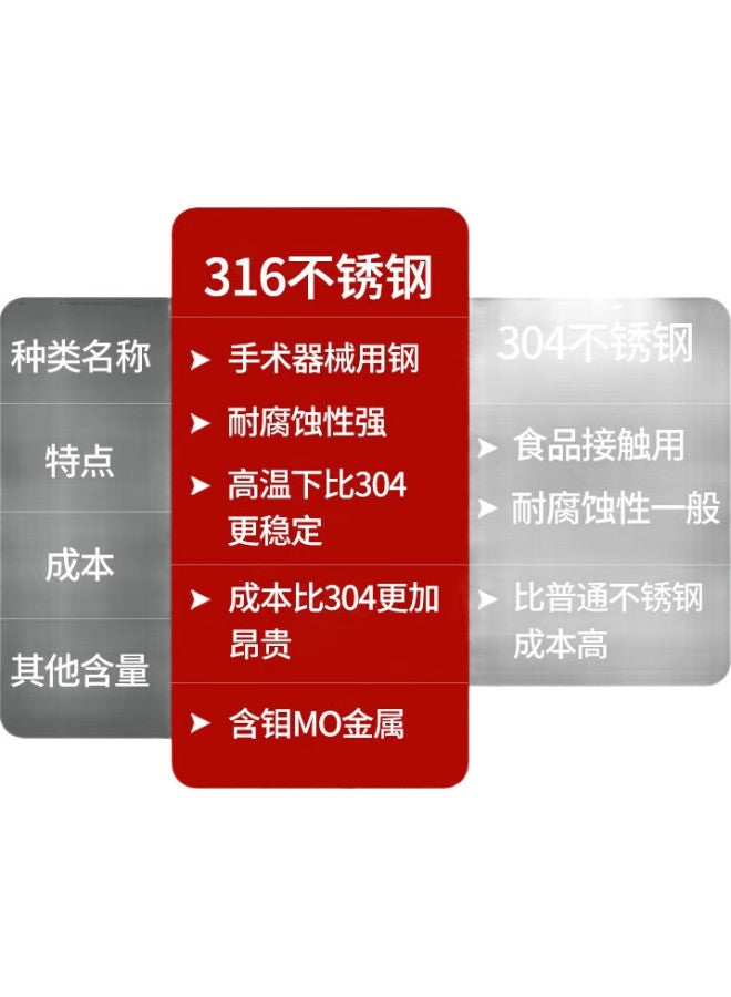 MAX COOK Maxcook 316 Stainless Steel Food Storage Containers, Microwave-Safe Lunch Boxes, Bento Boxes, Refrigerator Storage Containers, 4-Piece Set Mcft4809 - Image 3