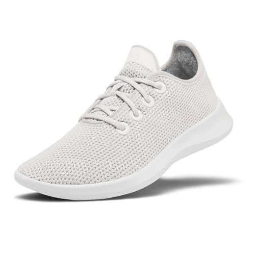 Allbirds Women’s Tree Runner, Everyday Sneakers, Machine Washable Shoe Made with Natural Materials - Kaikoura White (White Sole) - 7 Medium - Image 1