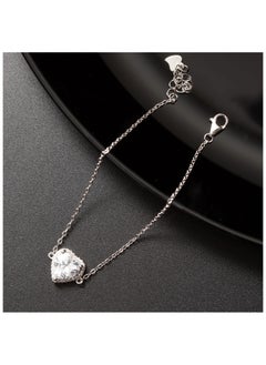 PANDORA "Discover the Timeless Elegance of Our Pandora White Heart Bracelet: A Beautifully Crafted Piece That Symbolizes Love and Purity, Perfect for Personalization and a Thoughtful Gift for Every Occasion!"  - Image 1