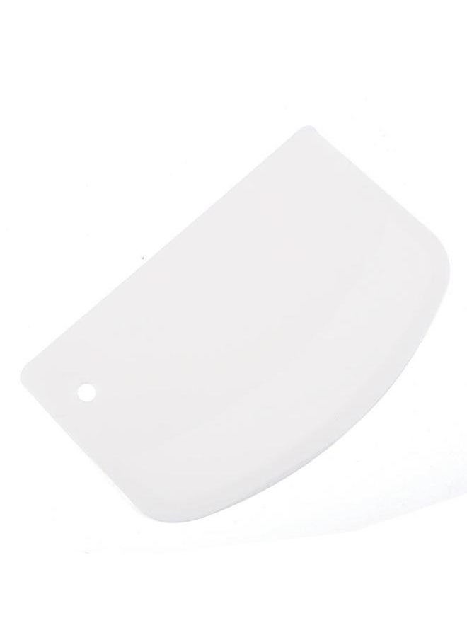 Generic - 烘焙工具塑胶刮板塑料切面切片刮片肠粉刮烘焙工具做蛋糕工具-颜色:弧形刮板—蓝色 - Image 1