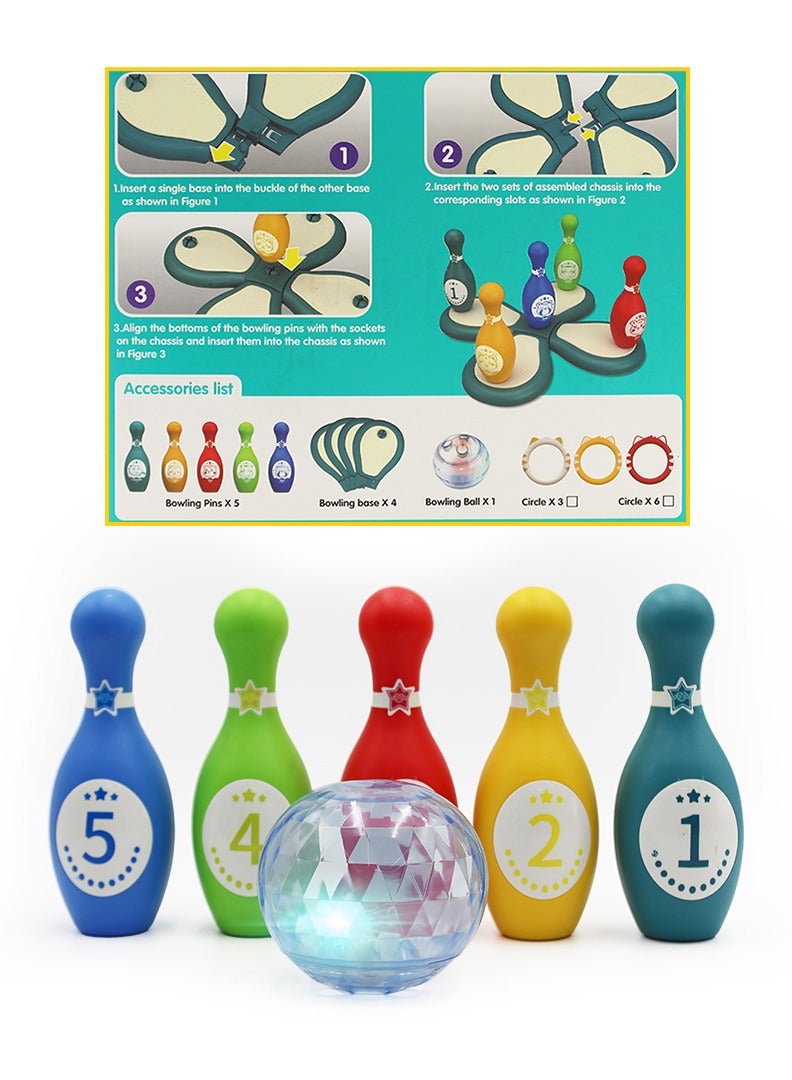 Bowling and Ring Game Toy for Kids - Image 1