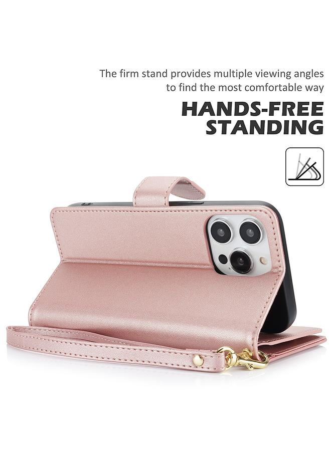 Zaboon Case For iPhone 11 Pro Max Multi-Card Wallet RFID Leather Phone Case - Image 3