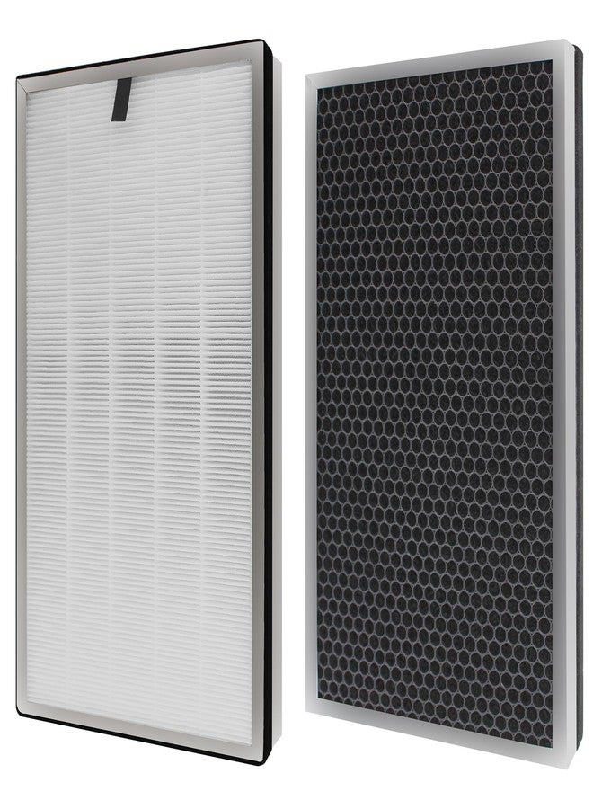 BesReyDa 112 Replacement Filter Compatible with MA Series 112 V2.0 Air Purifier, 3-in-1 H13 Filtration True HEPA Activated Carbon Filter, (2 Pack) - Image 1