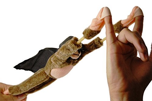 Playmaker Toys  Flying Screaming Flingshot Slingshot Novelty Monkey Plush Doll Toy Launches up to 50 Feet 4 Pack - Image 1