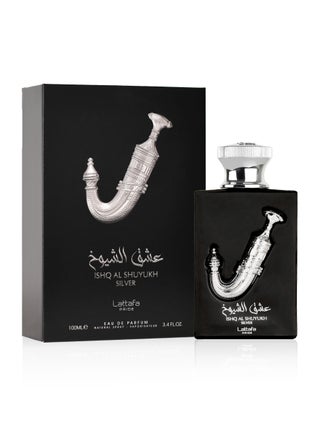 Eishq alshuyukh Silver by Lattafa "Pride" for Men - Eau de Parfum - 100ml - pzsku/Z70D1EFAC66D7C04D91CDZ/45/_/1734610636/4f3e751b-e093-435c-8cc3-91d53d65963f