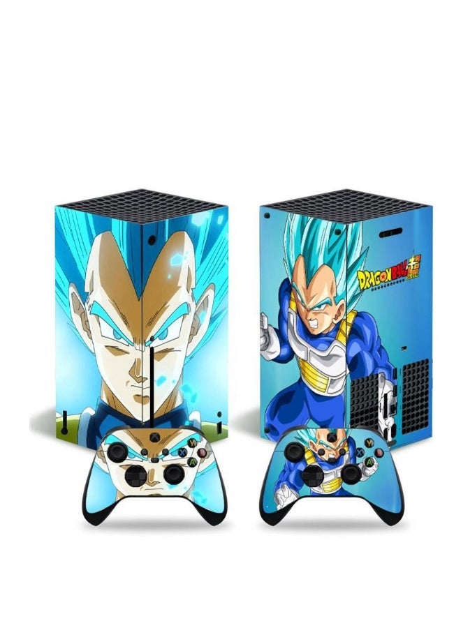 Beauenty XBOX series X console sticker Dragon Ball style sticker