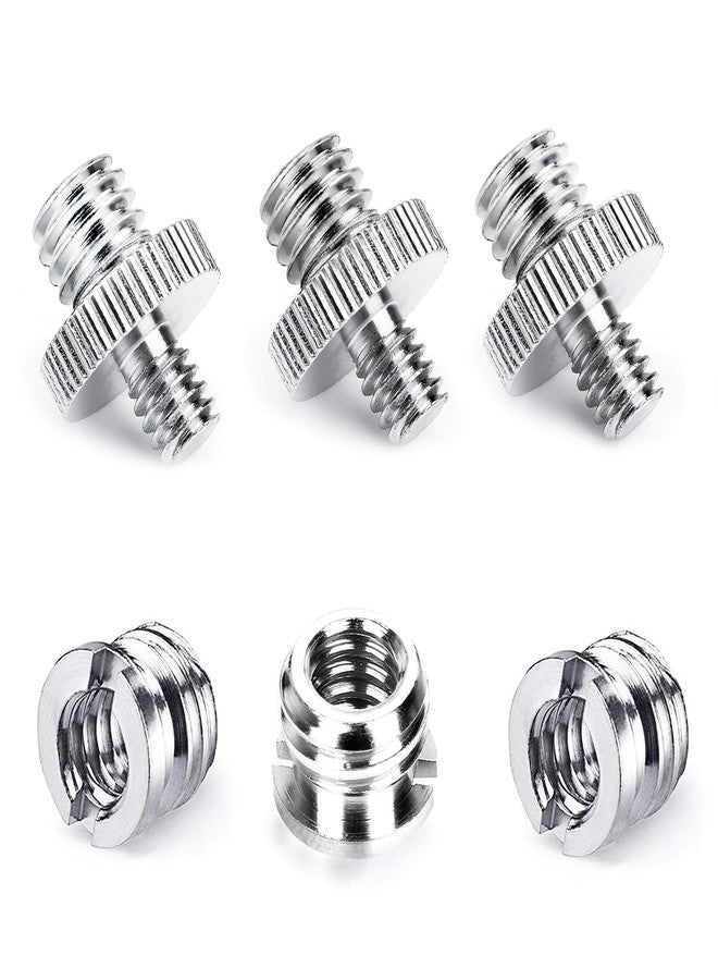 Niewalda 1/4 Inch Male to 3/8 Inch Female Tripod Screw Adapter 3/8 to 1/4 Tripod Adapter Mount Screws, Accessories for Camera/Tripod/Monopod/Light Stand - Image 1