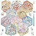 FUVLIFE 10 Sets 3D Sticker Scene Sticker Therapy DIY Kawaii 3D Stickers for Adults Build Your Own Scene Stickers Collection Cozy Room Cute Miniature House Shop Relief Stress Pass The Time - Image 3