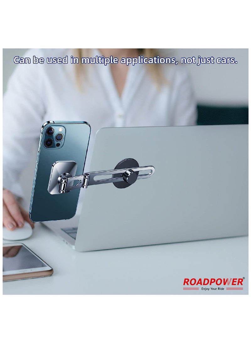 RoadPower Phone Holder Car Mount Stand 360 Rotation Foldable Magnetic Dashboard Universal - Image 4