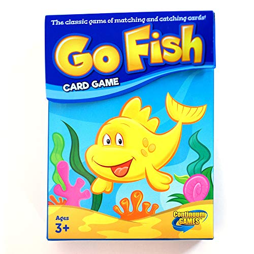 Continuum Games Go Fish Classic Card Game Fun for Children Age 3 and Up - Image 1