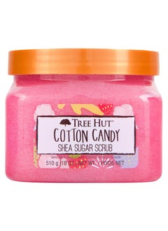 Tree Hut Shea Sugar Scrub with Cotton Candy 510g  - Image 1