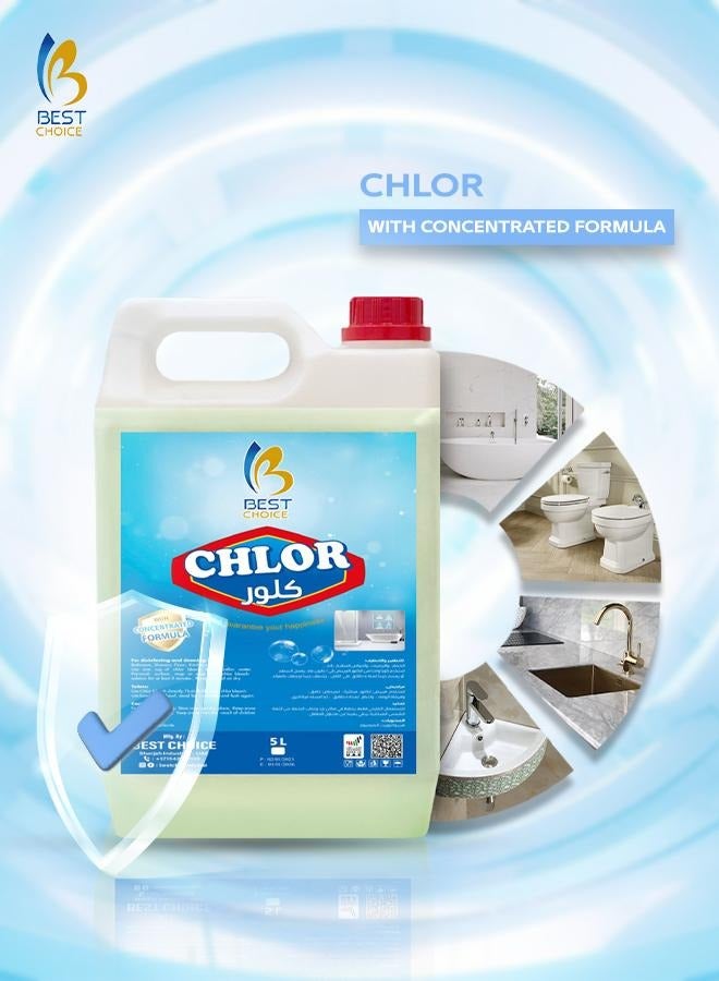 Best Choice Chlor 5L - Powerful Disinfectant & Cleaner - Image 2