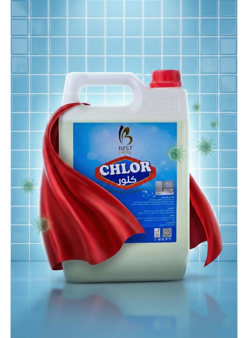 Best Choice Chlor Concentrated Disinfectant and Cleaning Solution, 5L - Image 2