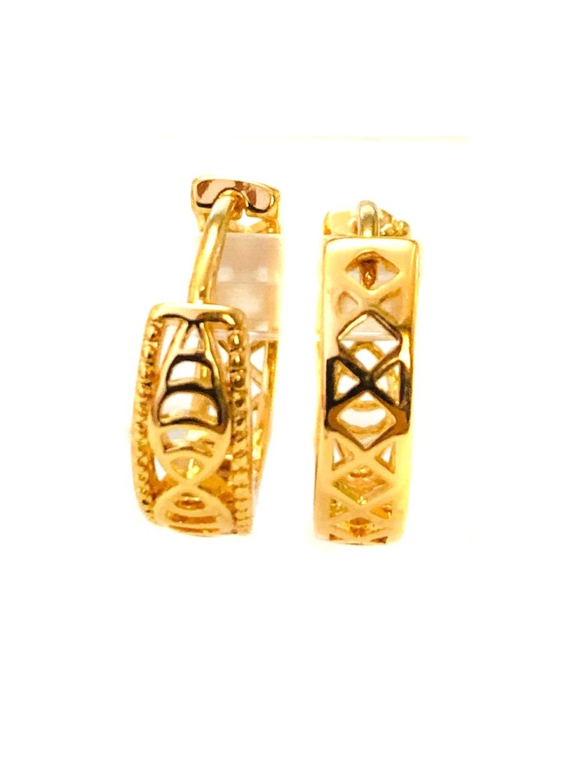 اكس بي اقراط نسائية دهبية - Image 4