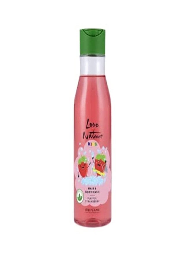 Oriflame Kids Hair & Body Wash Playful Strawberry 250ML - Image 3