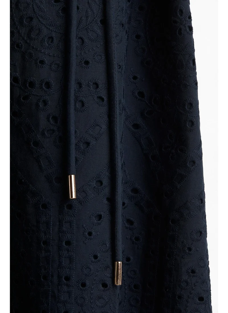 H&M Broderie anglaise shirt dress