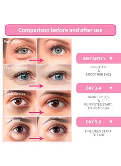 Breylee Rose Eye Mask 60 Pcs Under Eye Patcheseye Patches For Puffy Eyeshydrates Improves And Firms The Eye Area Suitable For Both Women And Men.  - Image 3