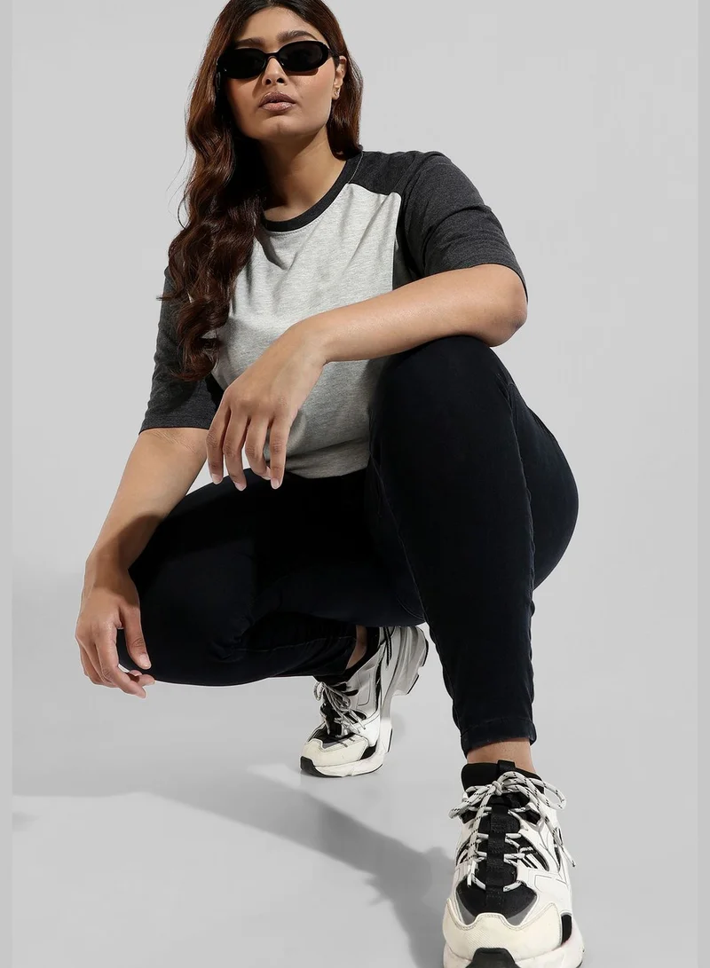 Instafab Plus Casual Top