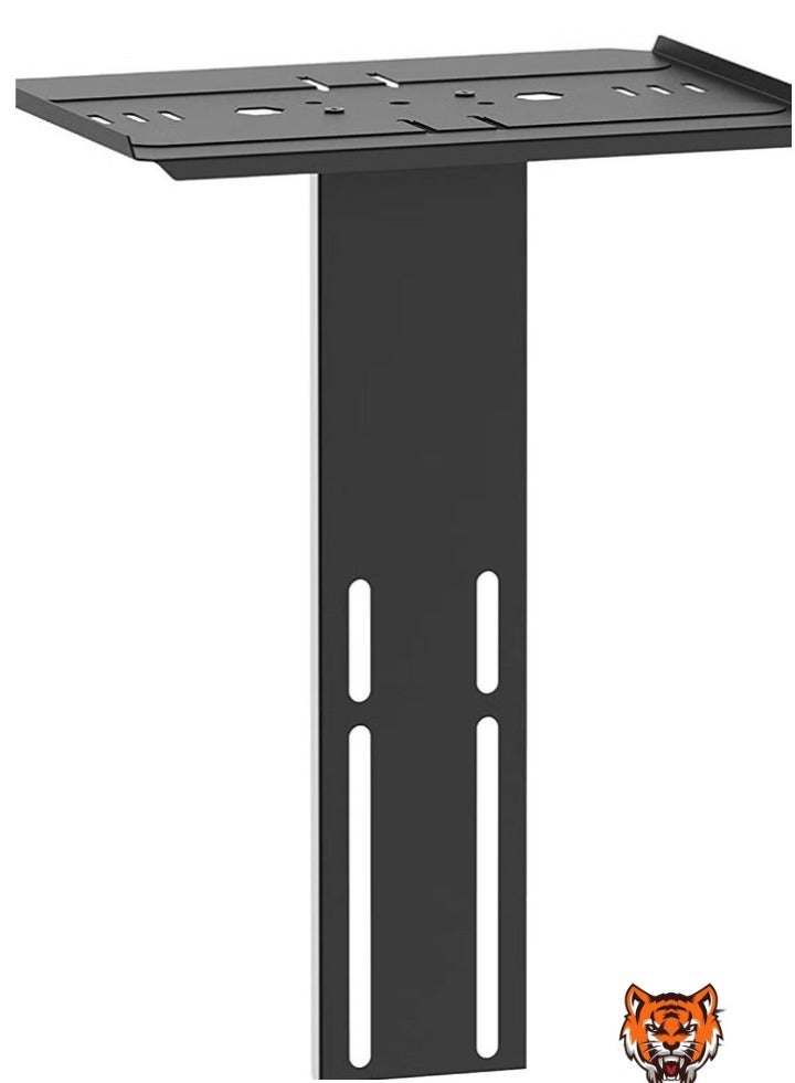 TIGER حامل تلفاز كمبيوتر قابل للتعديل بالكامل لشاشة واحدة مع عجلات - قاعدة متحركة لشاشات LCD من 32” إلى 65”، دوران 360°، متوافق مع VESA - Image 4