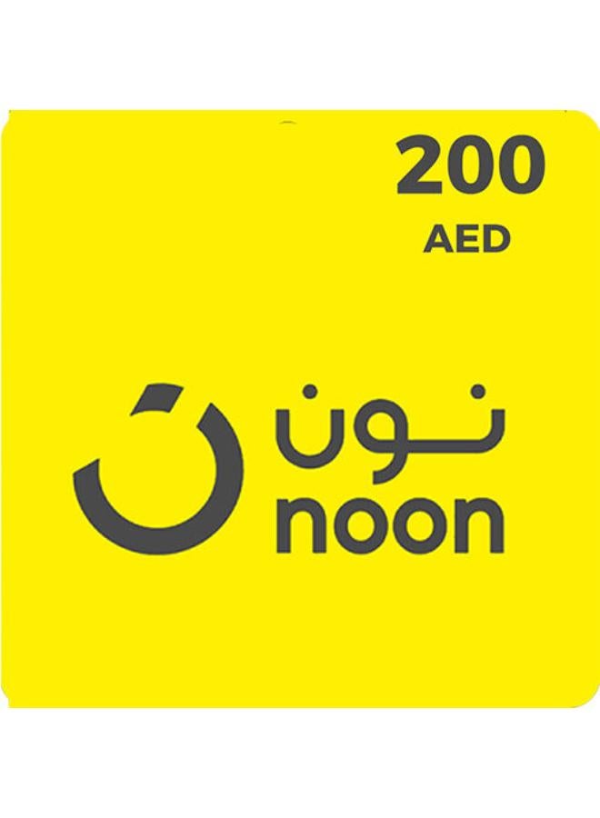 Noon UAE Gift Card  200 AED