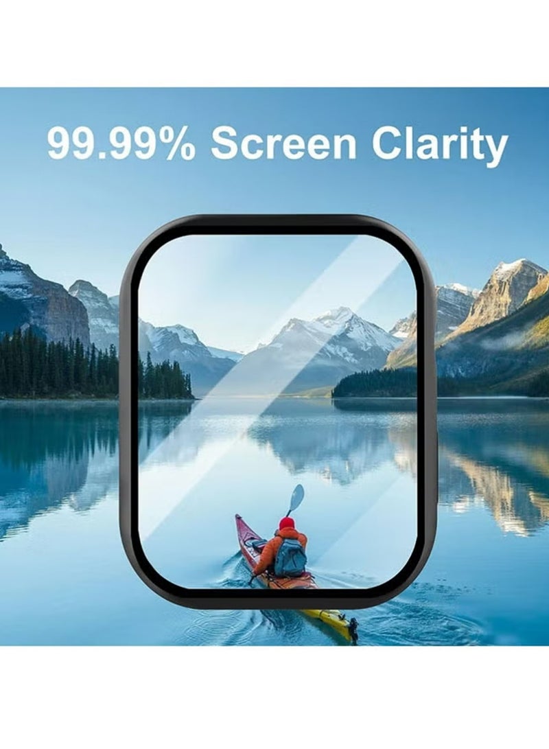 X-level 2 PCS Apple Watch Series 11 10 42mm case with Tempered Film Screen Protector, Full Protective Hard PC Bumper Touch Sensitive HD Screen Cover - Image 4