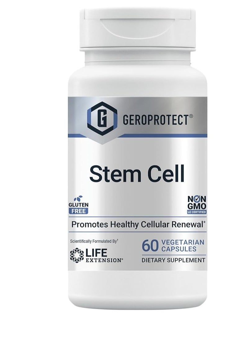 لايف إكستنشن تجديد الخلايا الجذعية الصحية، مستخلص الكوكوم، ترانس ريسفيراترول، 60 كبسولة، 30 حصة - Image 1