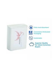 فينيكس منشفة يد متعددة الطي مناديل ورقية قابلة للطي 1000 قطعة  - Image 4