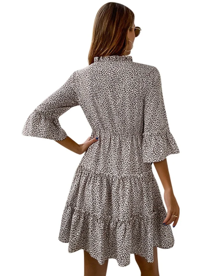يونيكي Multi-Color Printed Mini Dress