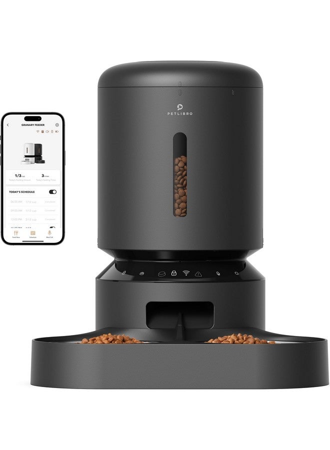 PETLIBRO PETLIBRO Automatic Cat Feeder for 2 Cats, 5G WiFi Cat Food Dispenser with APP Remote Feeding, 5L Timed Automatic Dog Feeder, 1-10 Meals/Day, 10s Meal Call, Dual Trays Pet Feeder for Cat, Dog  - Image 1