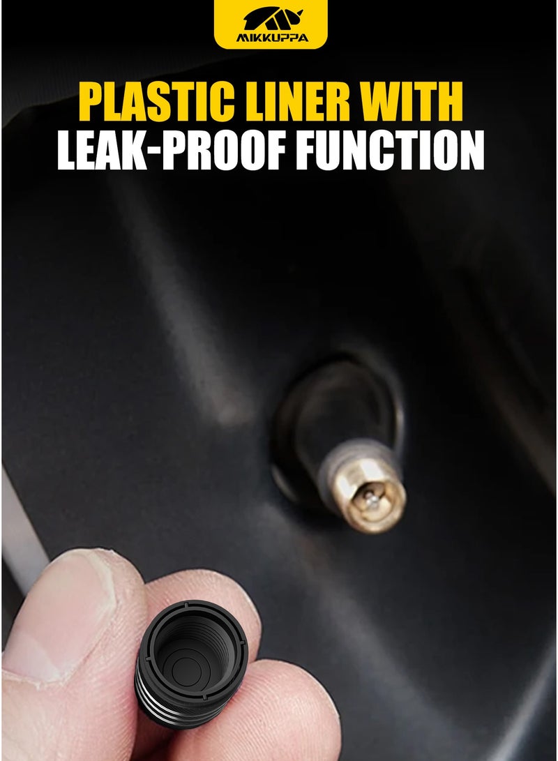 MIKKUPPA 5PCS Car Tyre Valve Stem Cap, Universal Stem Covers For Cars, Suvs, Bike And Bicycle, Trucks, Motorcycles - Image 4