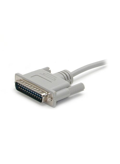 StarTech StarTechcom 10 ft Cross Wired DB9 to DB25 Serial Null Modem Cable  FM  Null Modem Cable  DB9 F to DB25 M  10 ft SCNM925FM  - Image 3