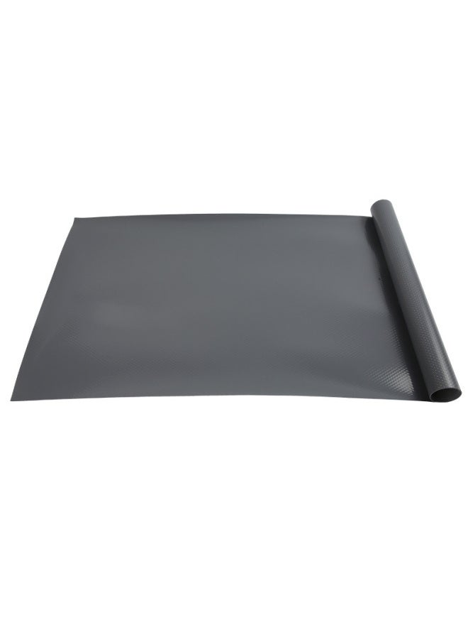 Generic - Household Multi-purpose EVA Mat Gray Large Flat Dot Pattern Cabinet Mat EVA Drawer Mat Table Mat Flat Dot Pattern Chopping Board Mat-Color:Consultation-Specifications:45*150CM - Image 1