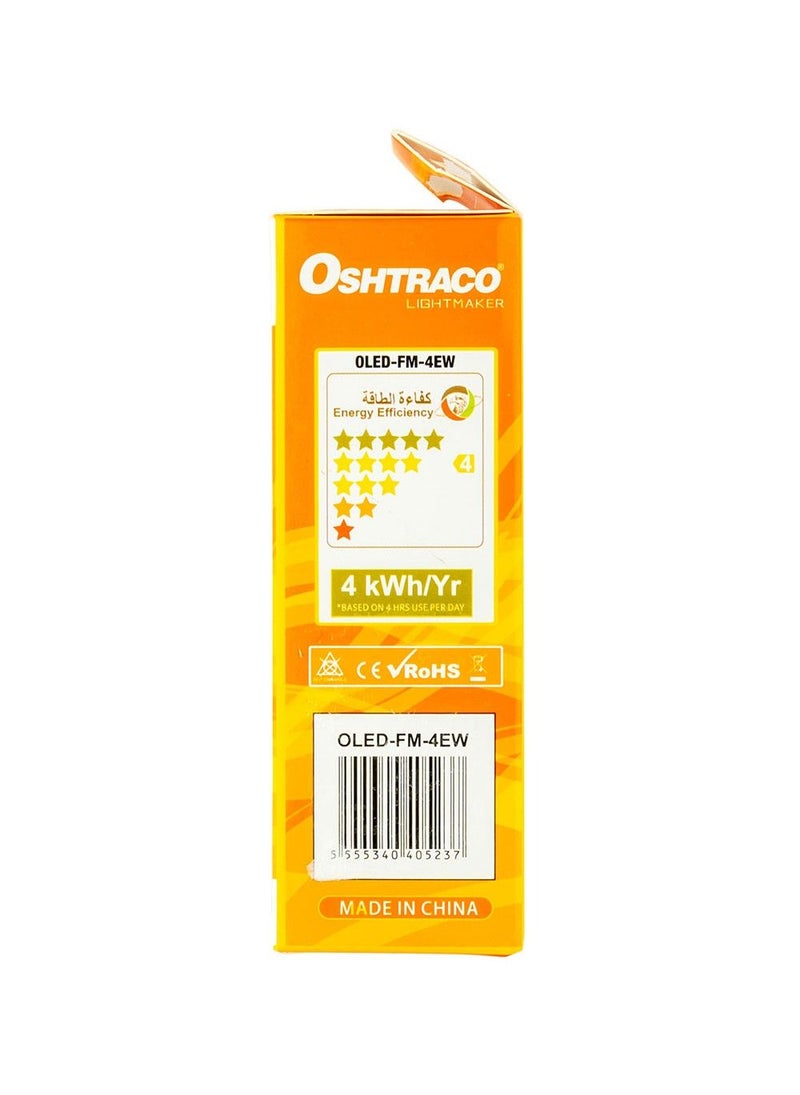 Oshtraco 4W Ac220-240V E14 Warm White Led Lamp - Image 4