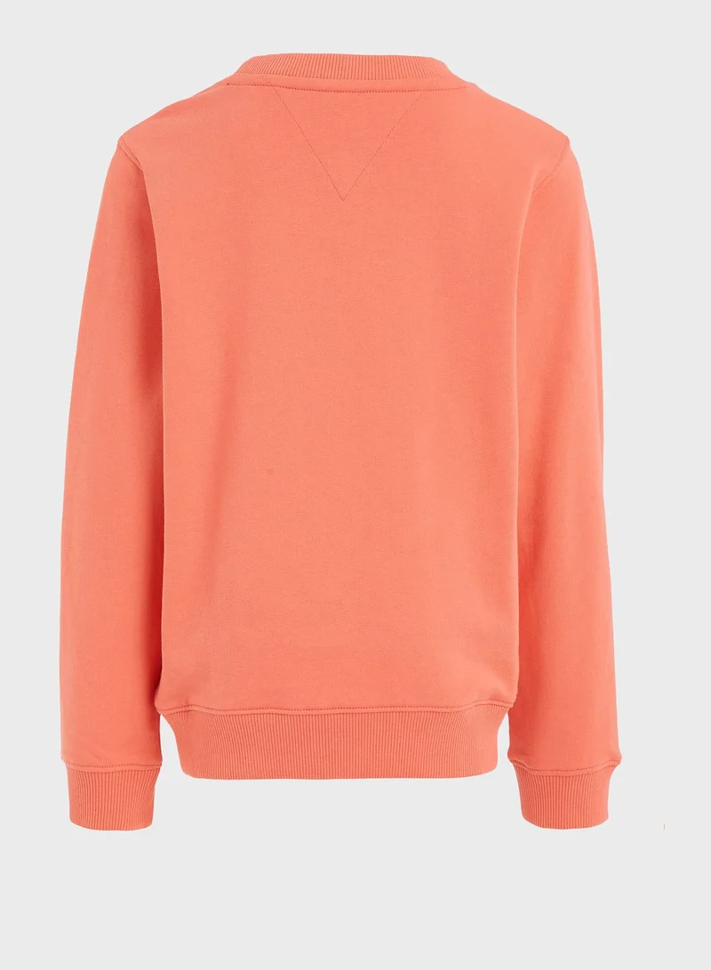 TOMMY HILFIGER Kids Logo Sweatshirt