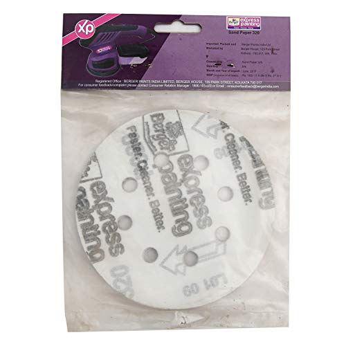 Berger Sanding Disc Round Sand Paper Grade 320 (Pack of 2) - Image 2