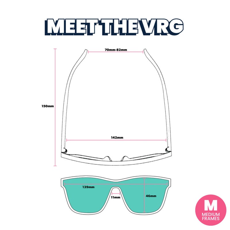 goodr The Future is Void Sunglasses Polarized Sunglasses, Medium Sized (VRG), Black Solid Frames with Black Non-Reflective Glare Reducing Lenses, UV400 Protection, No Slip, No Bounce - Image 5