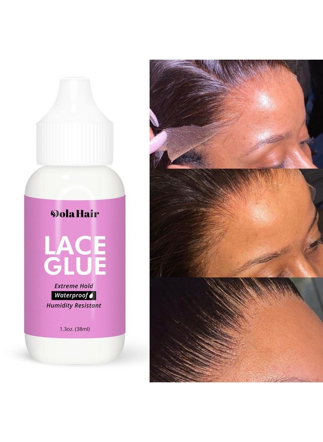 Dolahair Dolahair Wig Glue Spray for Front Lace Wig Lace Melting Spray for Wigs Melting Spray Lace Bond Spray Wig Glue Spray lace Melting kit Lace Glue Kit Wig Install Kit  - Image 4