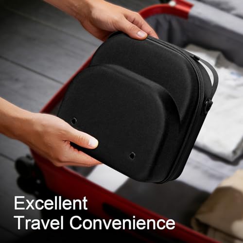 Epesoware Small Hard Hat Travel Case for Baseball Caps - Crush Proof Cap Carrier for 3 Hats, Hat Storage Organizer with Adjustable Shoulder Strap and Handle, for Travel & Home Use - Image 2