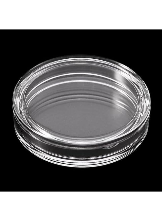5Pcs Transparent 38.6mm Round Acrylic Coin Case Storage Box Capsule Container Storage Box for Silver 2 oz, Coin Collection Supplies, Coin Trays and Coin Boxes, Money Handling Products Office Product - Image 5