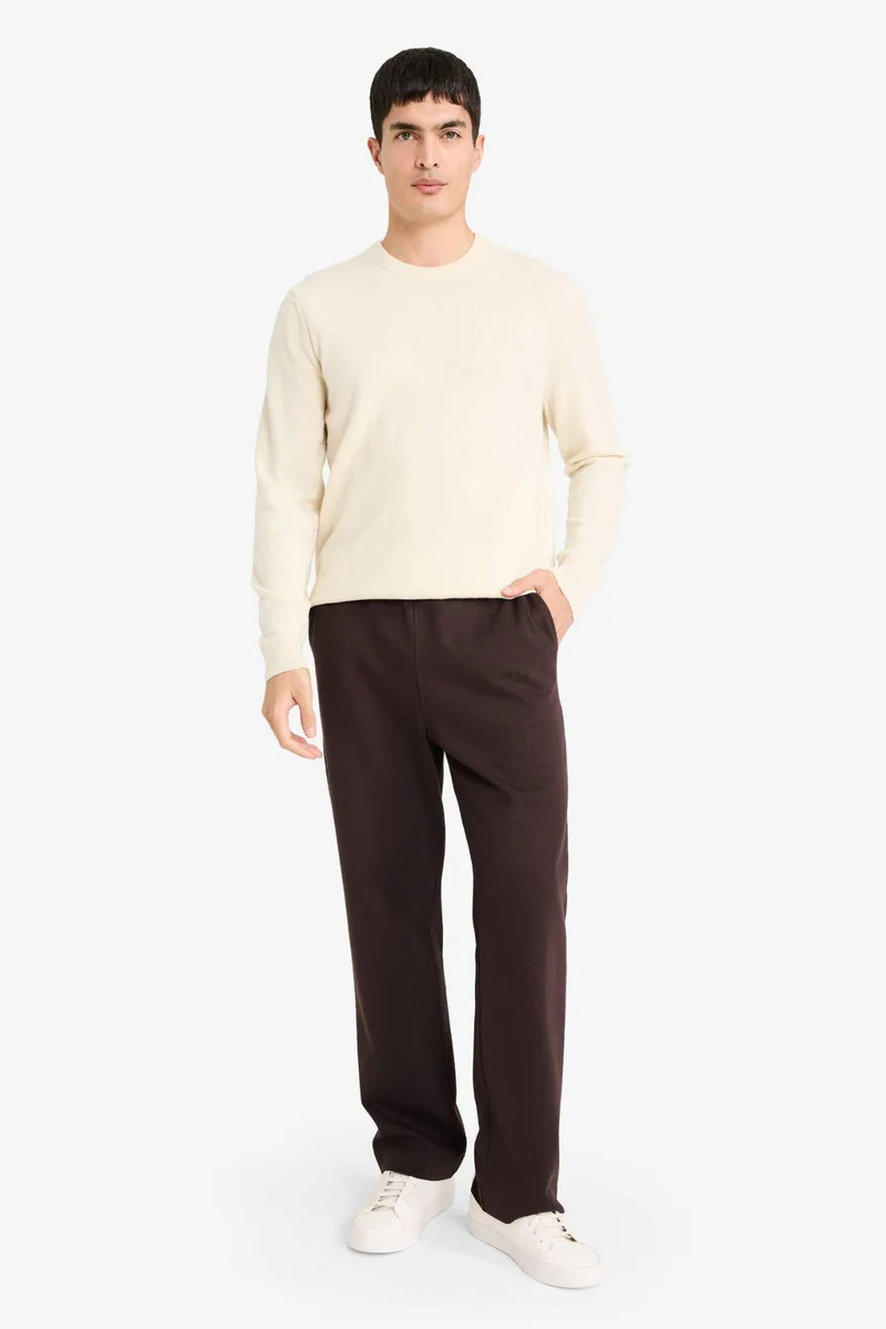 ديفاكتو Draw Waist Straight Leg Sweatpants