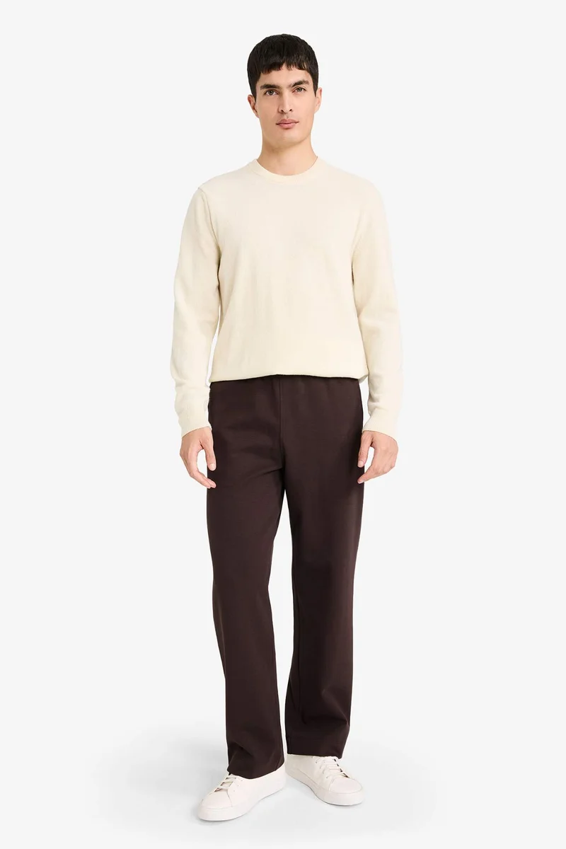 ديفاكتو Draw Waist Straight Leg Sweatpants