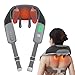 CILI Cordless Neck Massager with Heat 4D Shiatsu Shoulder Back Deep Tissue Neck Back Massager Pillow Wider Massage Head More Heating Area Gift for Dad Mom - Image 1