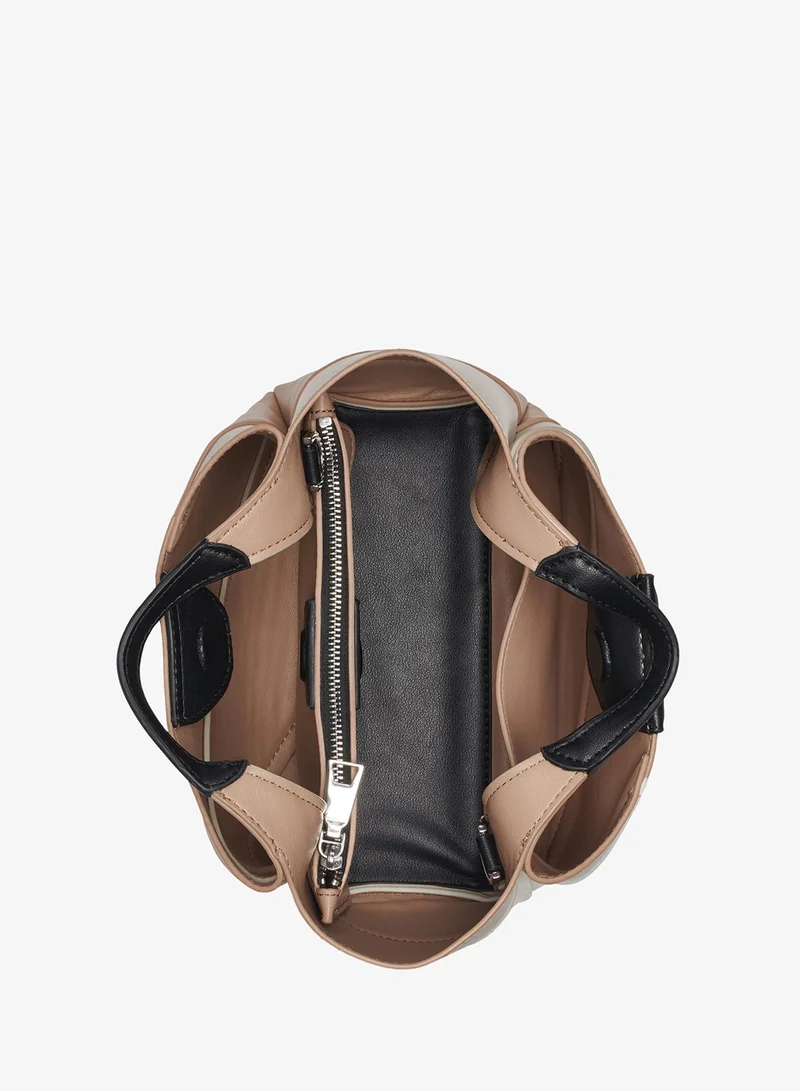 DKNY CAPPUCCINO Willa Mini Satchel for Women | Best Price UAE