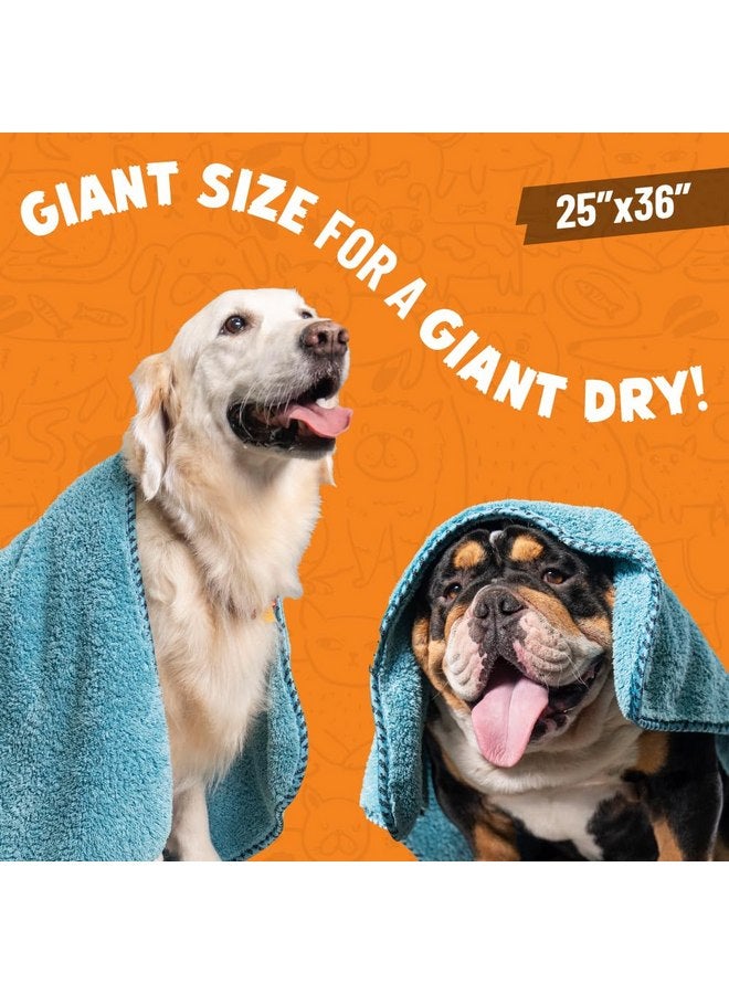 Chemical Guys Furrocious Super Absorbent, Ultra Soft Microfiber Pet Towel for Drying & Grooming Dogs, Cats & More by Chemical Guys, Blue (25 inches x 36 inches) PCS1996 - Pet Blanket, Pet Bed Topper - Image 4