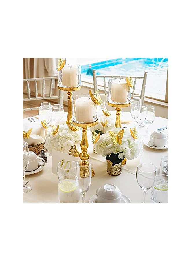 Zaboon in The Dark 3D Butterfly Stickers for Ceiling or Wall Decor, Adhesive 12pcs Butterflies for Kids Bedroom Nursery Living Room,Luminous Create a Realistic Butterflyry Home Garden - Image 2