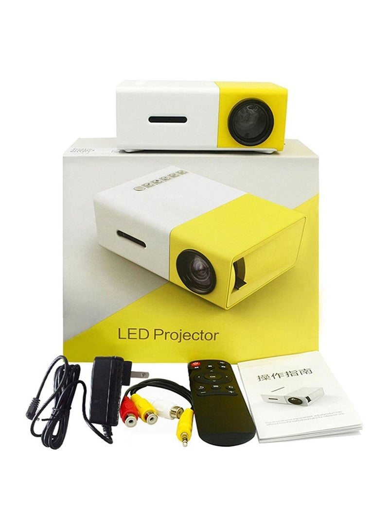 Micro Mini Projector,Durable Ultra Mini Portable Projector for YG300 | Easy to Use Garden Projector for Smartphone, Laptop, Home Cinema - Image 4